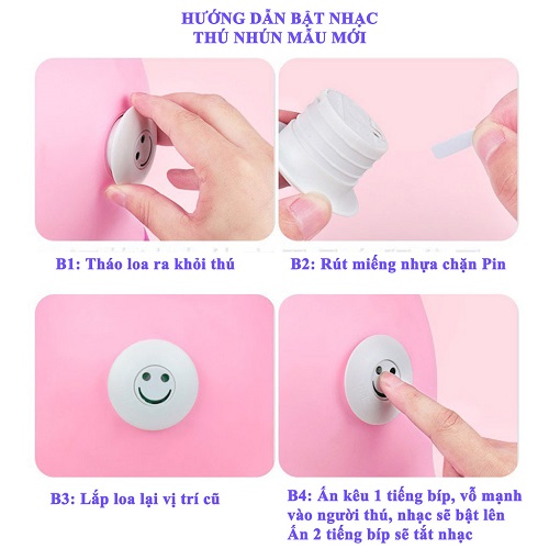 Thú Nhún NGỰA PONY Cho Bé Siêu Nghộ Nghĩnh, Bé Thích Ngay Từ Cái Nhìn Đầu Tiên (Có Nhạc + Tặng Kèm Bơm)