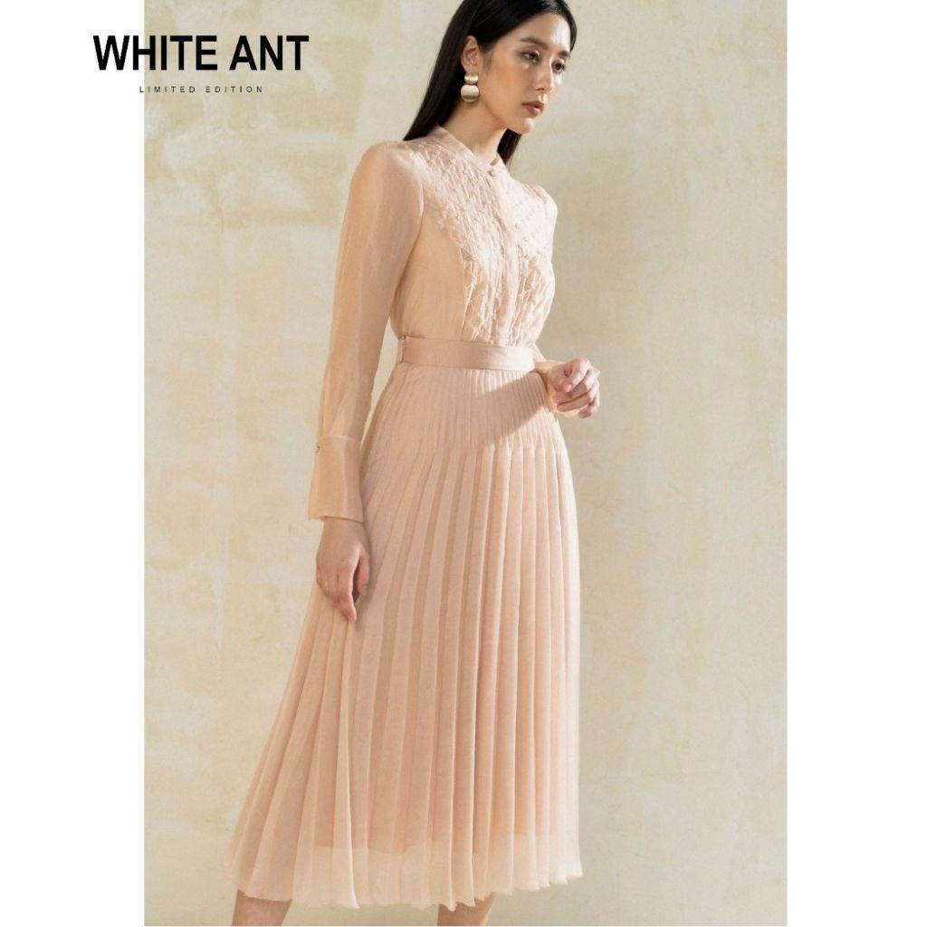 Chân Váy Xếp Ly Nữ WHITE ANT AIRPO SKIRT Dáng Xòe Dài, Chất Liệu Mềm Mại Cao Cấp 110100029.013