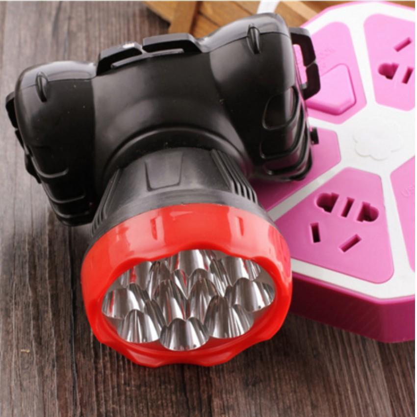 ️ Đèn pin LED đội đầu tích hợp pin và cổng sạc 206384