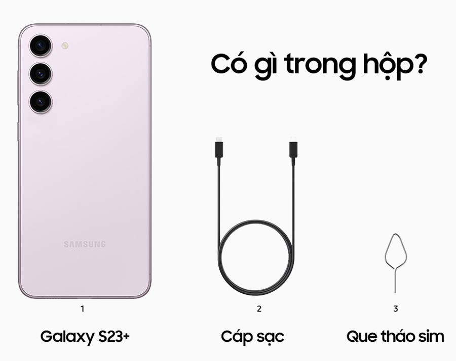 Điện thoại Samsung Galaxy S23 Plus 5G  - Hàng chính hãng