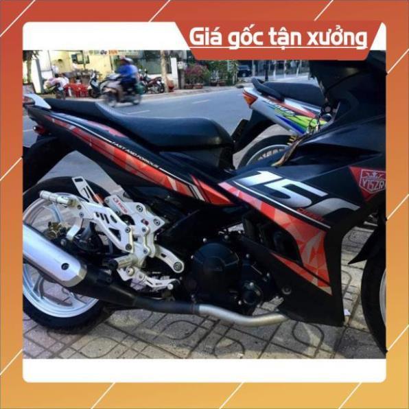 Tem rời ex 150 Chất liệu Crom cao cấp siêu bóng
