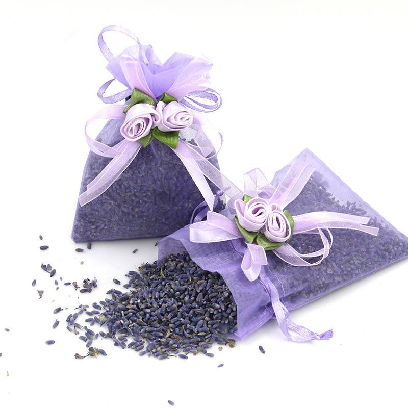 Túi Thơm Nụ Hoa Khô Oải Hương Lavender Khử Mùi, Giảm Căng Thẳng, Cho Giấc Ngủ Ngon