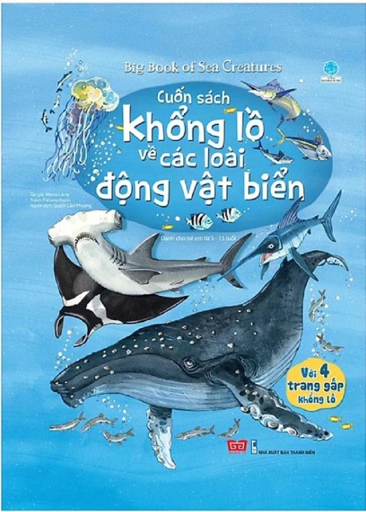 Sách Tương Tác - Big book - Cuốn sách khổng lồ về các loài động vật biển