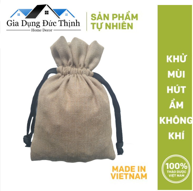 Túi Than Hoạt Tính Khử Mùi, Hút mùi, Ẩm, Tủ Lạnh, Ô Tô, Phòng Ngủ, Nhà Vệ Sinh. Túi 200g.