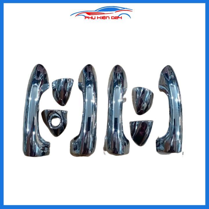 Ốp tay hõm mạ crom Rondo sáng bóng chống trầy bảo vệ cửa xe ô tô