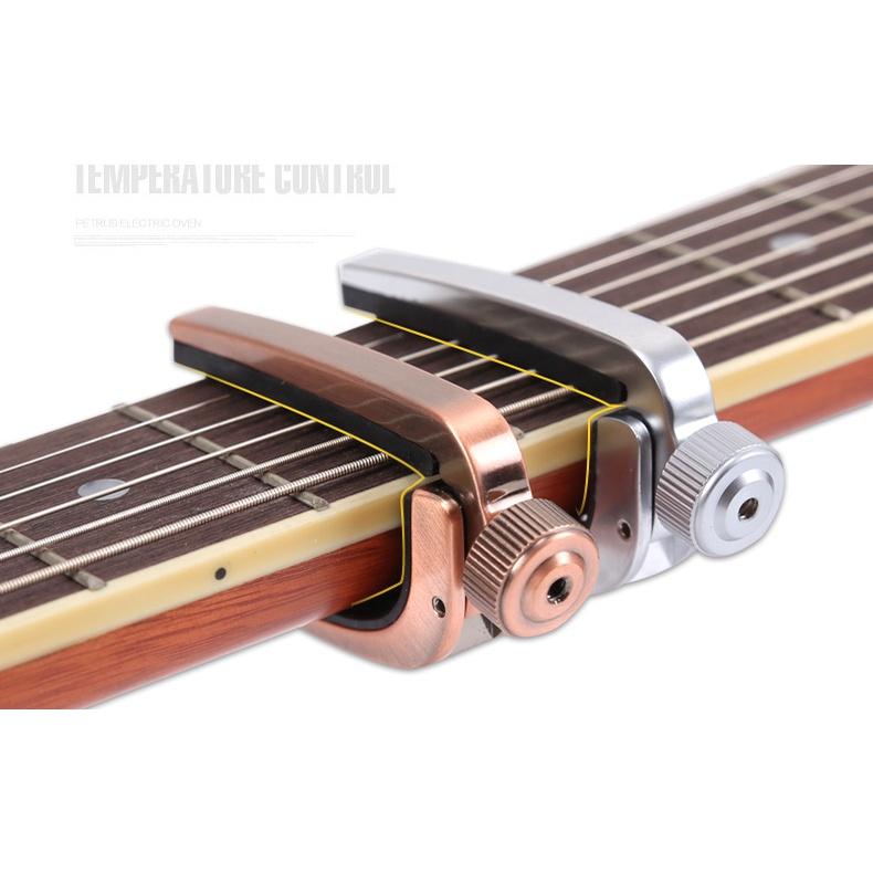 Capo Đàn Guitar Alice A007J điều chỉnh lực kẹp tăng tone đàn guitar