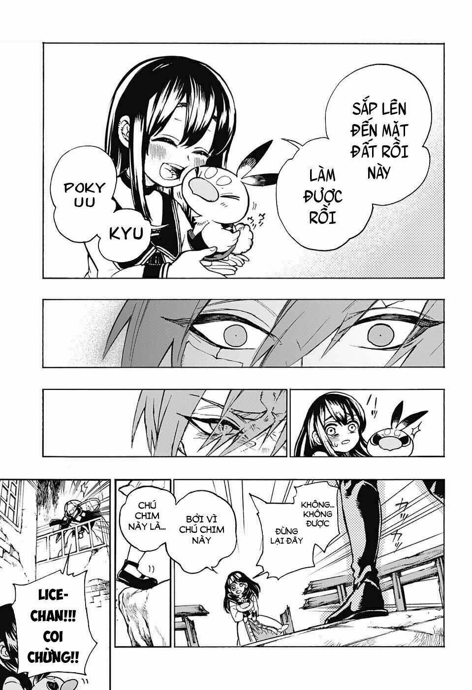 những bức họa quái dị của phù thủy chapter 4 39