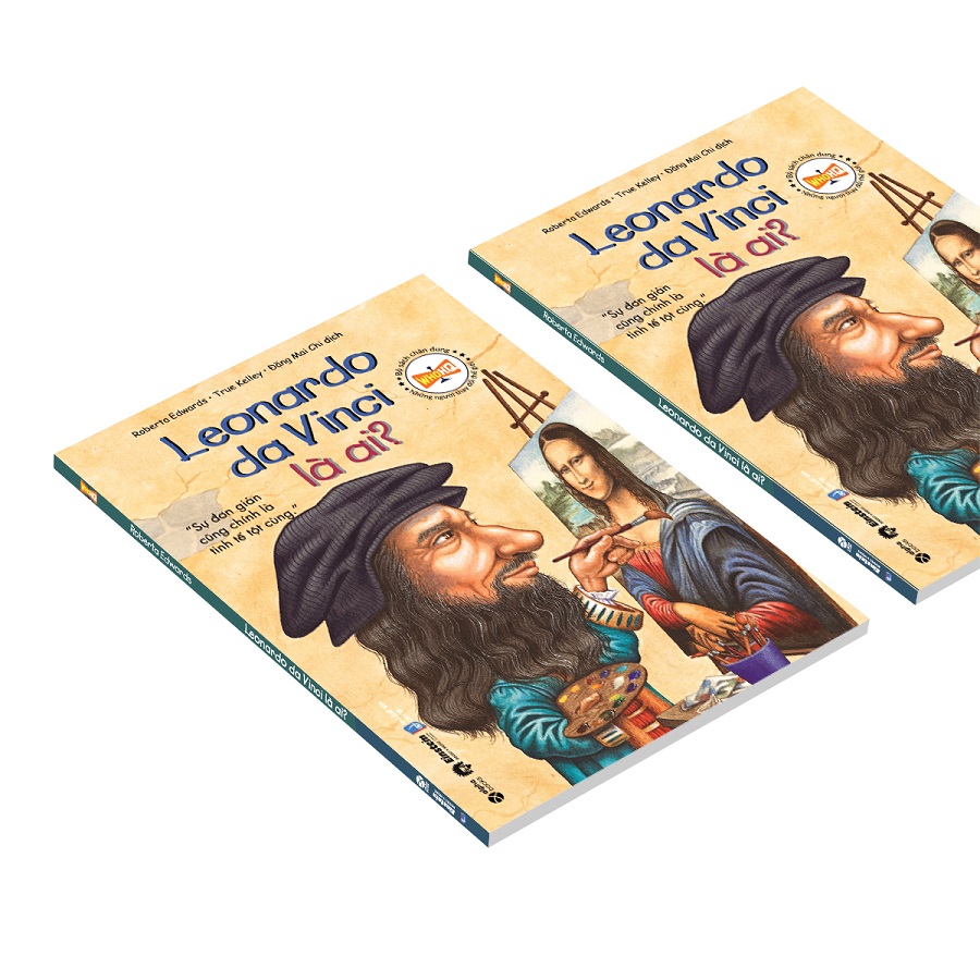 Sách - Bộ Sách Chân Dung Những Người Thay Đổi Thế Giới - Leonardo da Vinci Là Ai? 59K