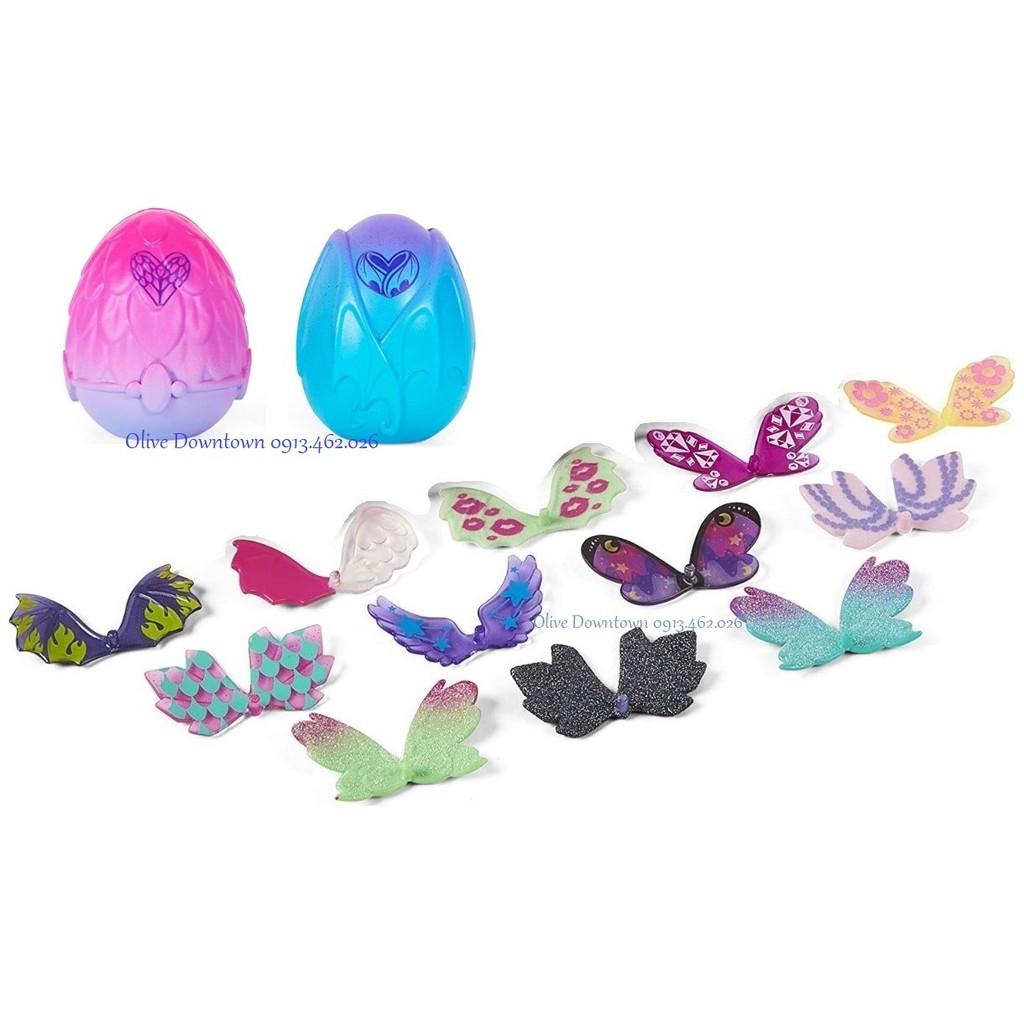 ️ COMBO 2 Trứng Hatchimals Wider Wings KHÁC NHAU kèm Cánh thiên thần đáng yêu - Đồ chơi Hatchimals