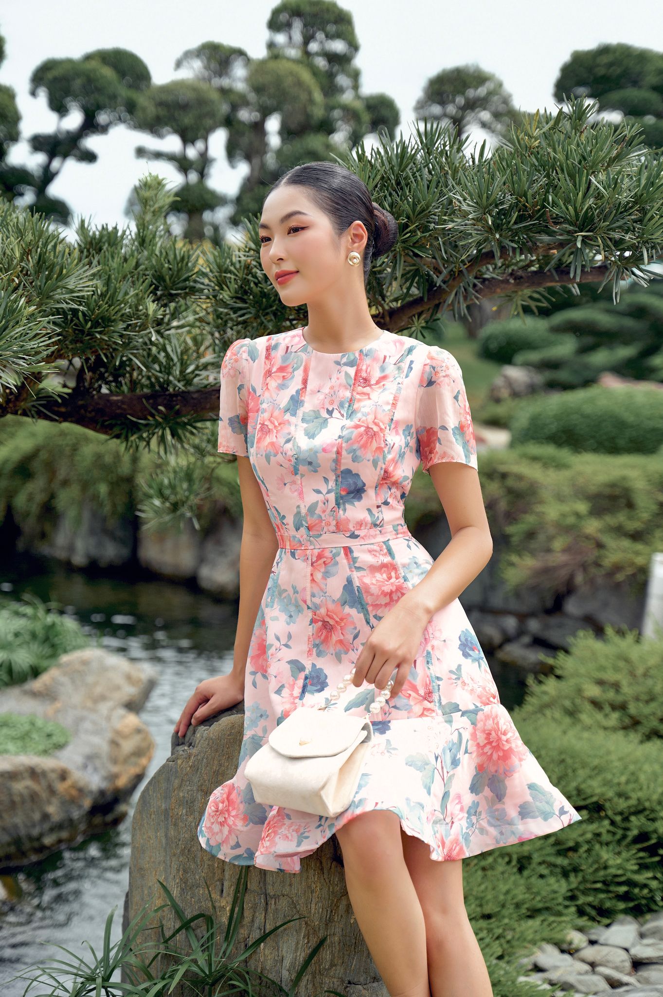 OLV - Đầm Erica Floral Dress