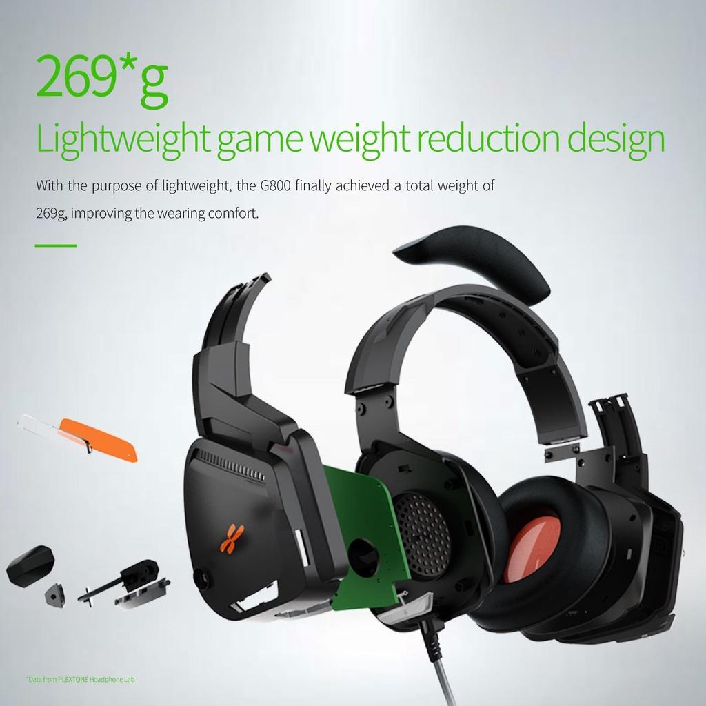 Tai Nghe Chơi Game PLEXTONE G800II Có Mic Chất Lượng Cao