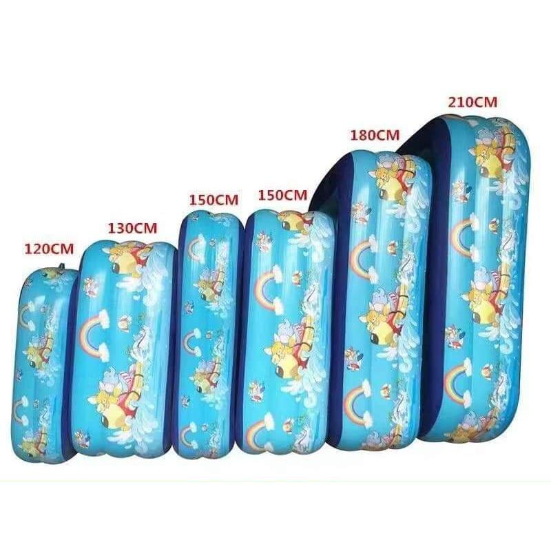 Bể bơi thành cao 3 tầng đủ size 1m3/1m5/1m8/2m1/2m6 có kèm bơm điện