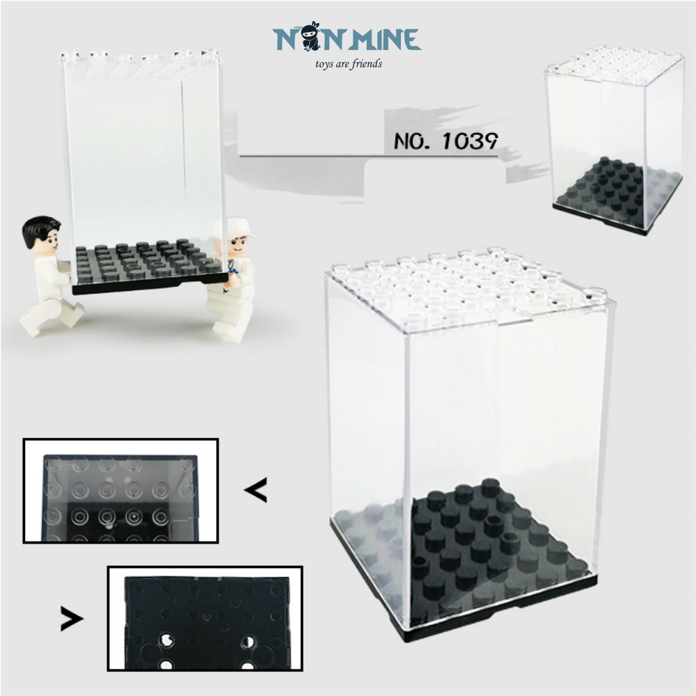 Minifigures Phụ Kiện Trưng Bày Hộp Cỡ Nhỏ 4.8*4.8*6.8cm Không Bao Gồm Nhân Vật 1039