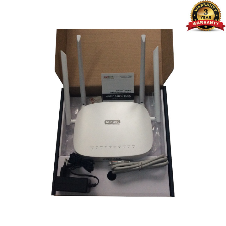 Wireless Router APTEK A134GHU - Hàng Chính Hãng