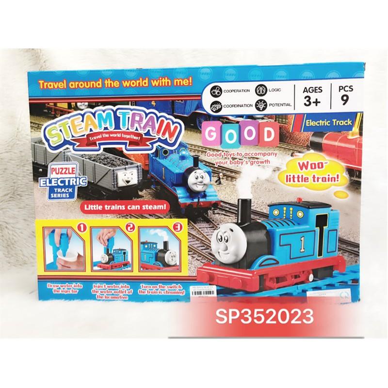 Hộp đường ray xe lửa pin Thomas trụ bơm nước 9 miếng , 333-3 - SP352023