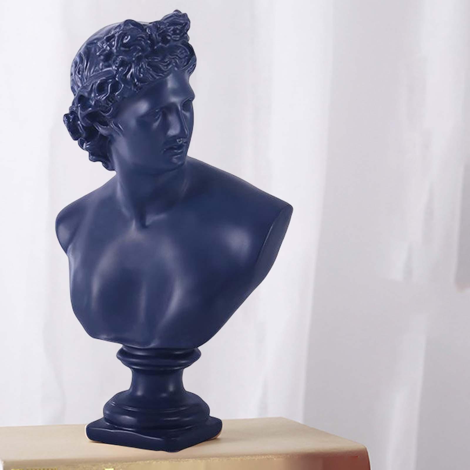 Desktop Goddess Sculpture Sketch Model Figurine Statue Shelf White