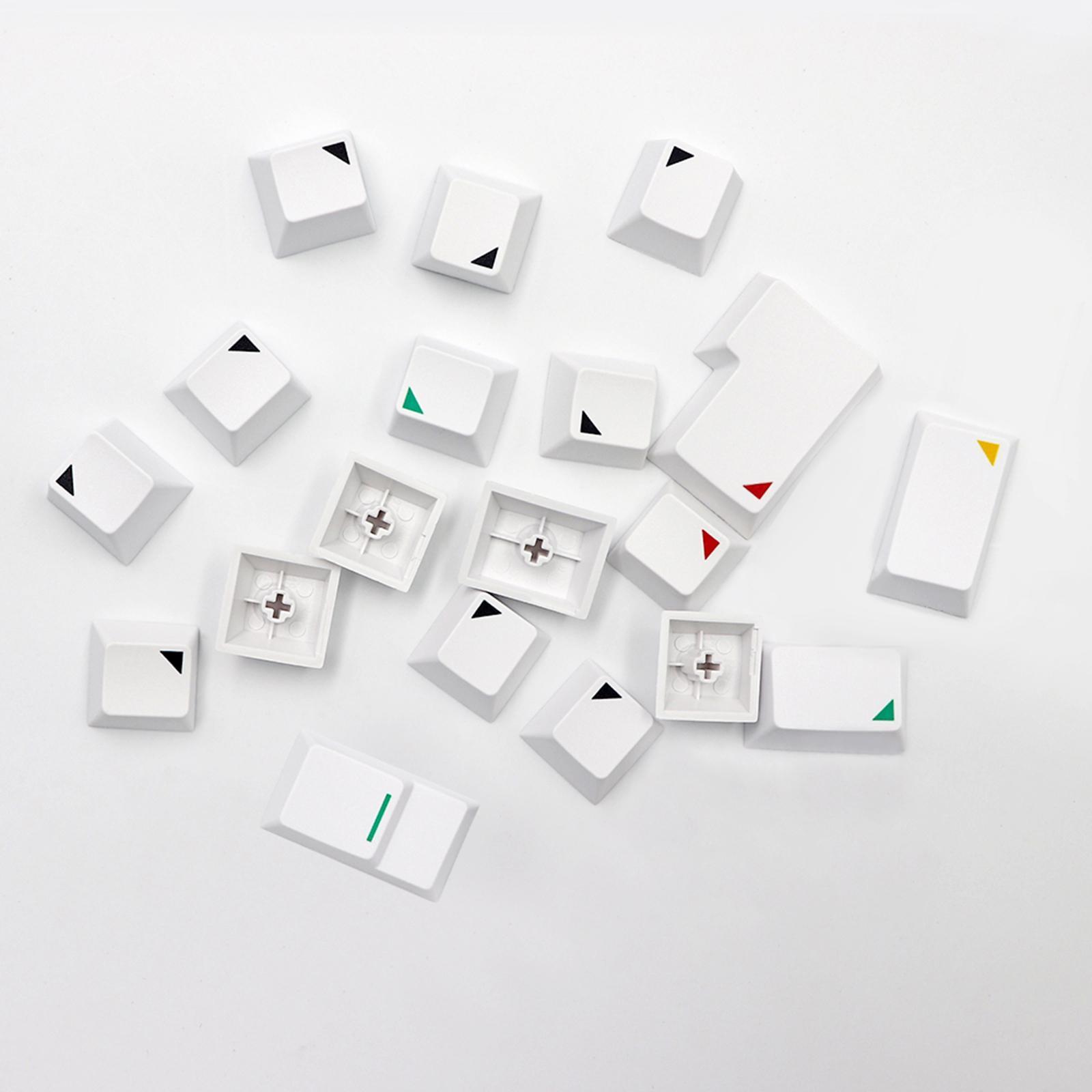 135 Keys Minimalist Theme Keycaps DIY Keyboard Parts for Cherry 61
