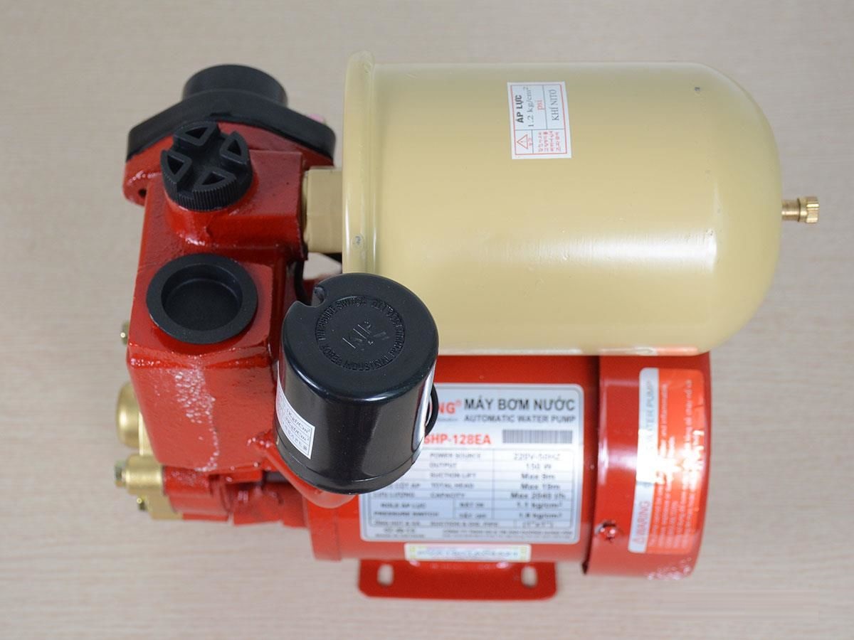 MÁY BƠM NƯỚC TĂNG ÁP TỰ ĐỘNG SHINING SHP-128EA