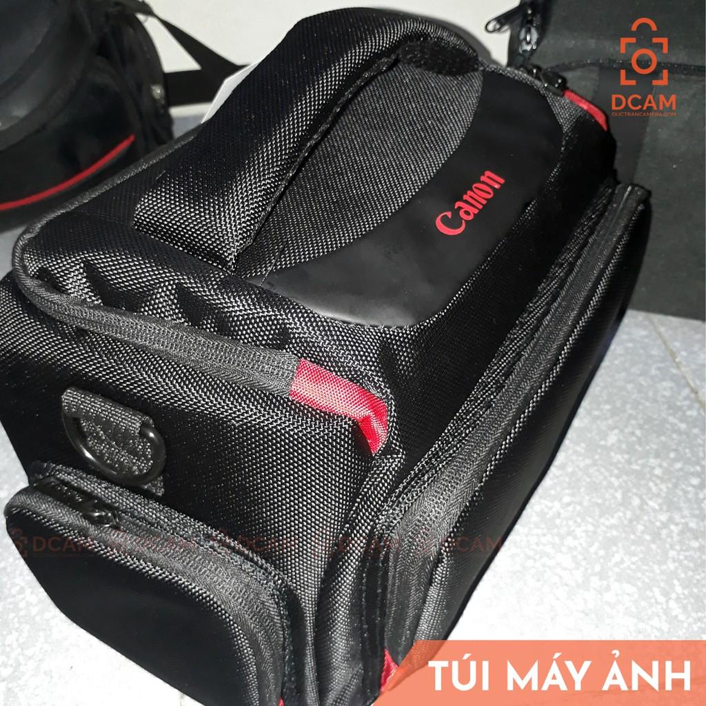 Túi máy ảnh Canon có khóa kéo ( 26x16x18cm )