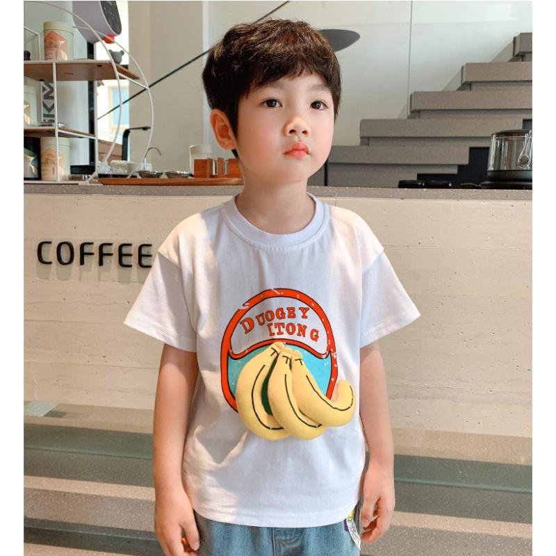 AT40 Size90-150 (9-33kg) Áo thun cho bé trai Thời trang trẻ Em hàng quảng châu