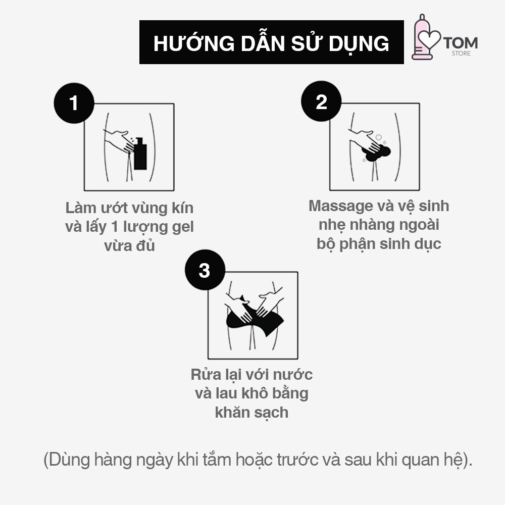 Dung dịch vệ sinh nam dạng bọt, tinh chất bạc hà tươi mát - Shell Pure Peppermint Extract