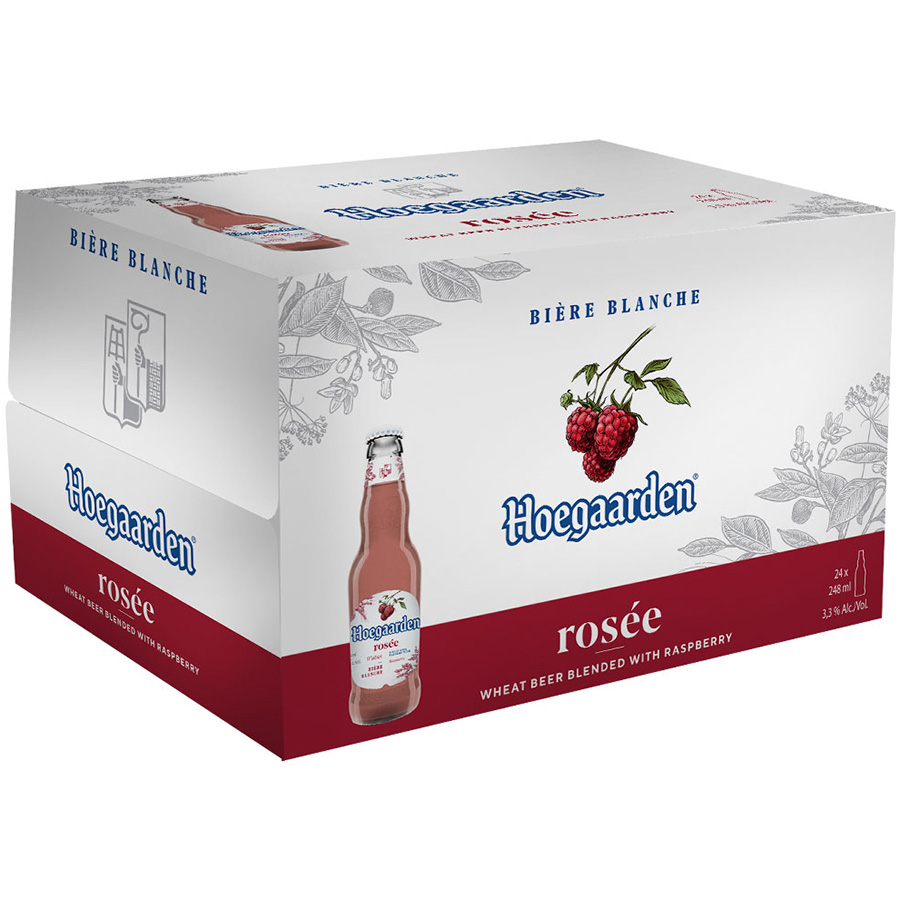Thùng 24 Chai Bia Hoegaarden Rosée