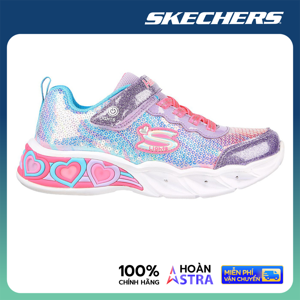 Skechers Bé Gái Giày Thể Thao Sweetheart Lights - 302313L-PRMT