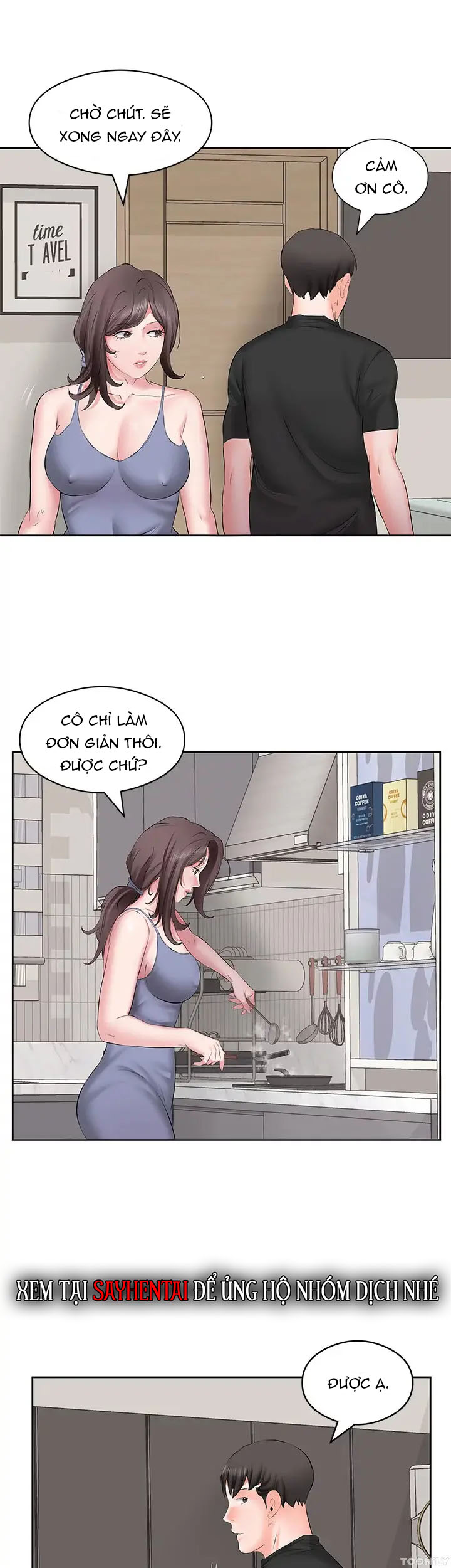 quý cô tầng dưới chapter 6 22