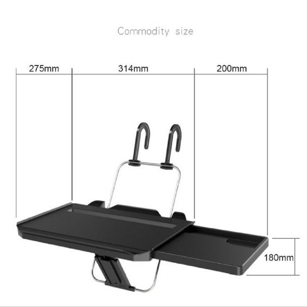 Folding Car Back   Drink Food Cup Tray Rack Holder Stand Desk