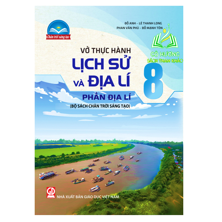 Sách - Vở thực hành Lịch sử và Địa lí 8 – phần Địa lí (Bộ sách chân trời sáng tạo)