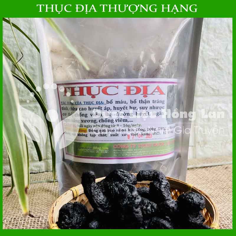 100gram Thục địa vị thuốc bắc khô sạch
