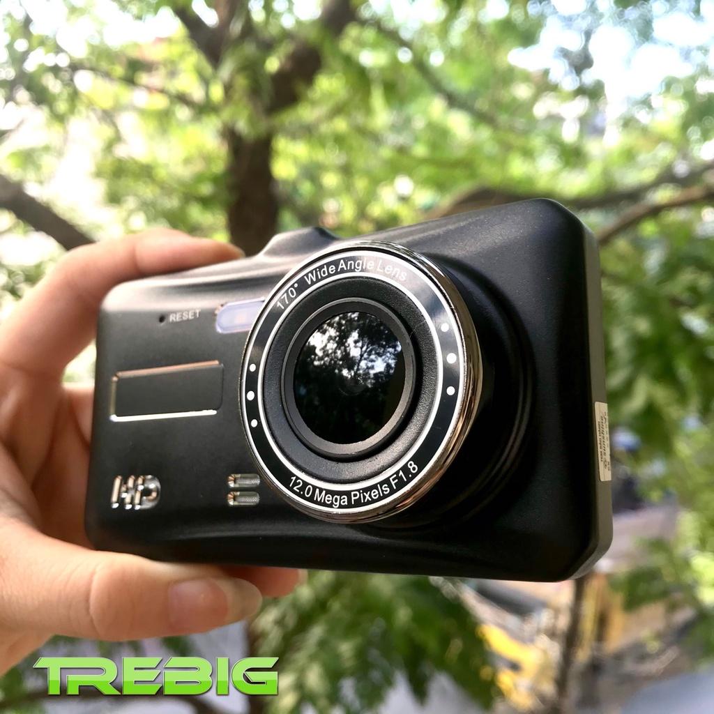 Camera hành trình ô tô I8 ,camera hành trình Cảm ứng Quay trước sau, Full HD 1080p quay đêm rõ nét