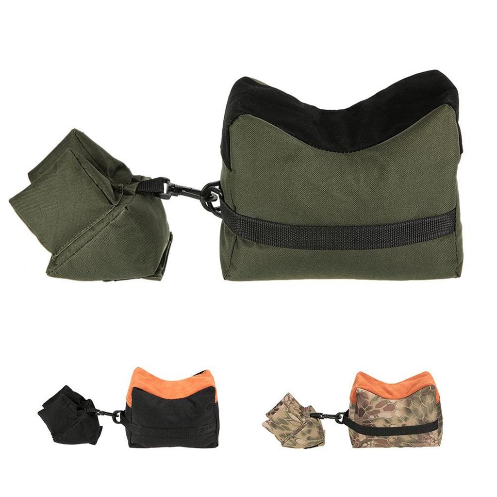 Front & Rear Hunting Bench Bag Camouflage+Black