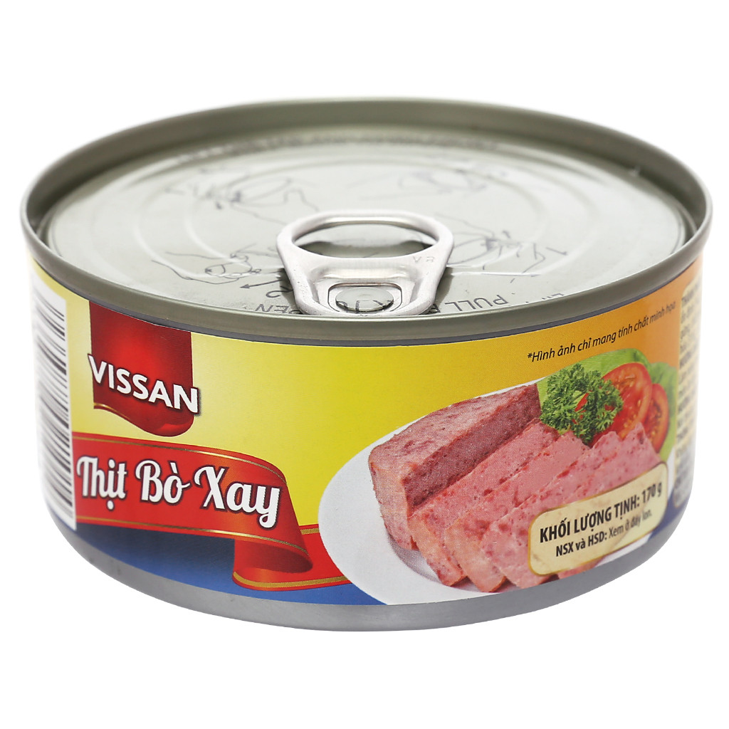 Thịt Bò Xay Vissan 170g