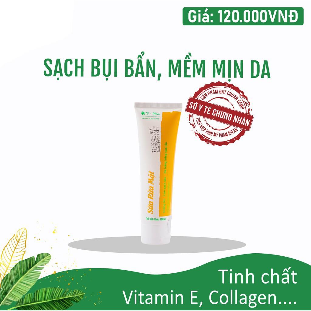 Sữa Rửa Mặt S- Mom Cho Mẹ Bầu Và Sau Sinh