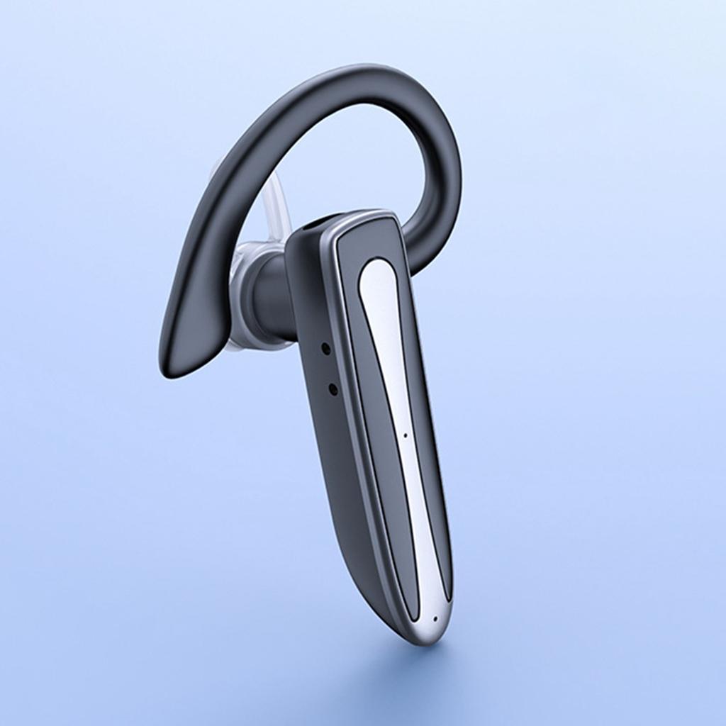 Bluetooth Headset V5.1 Noise Reduction Handsfree Earpiece for Office Gym Running