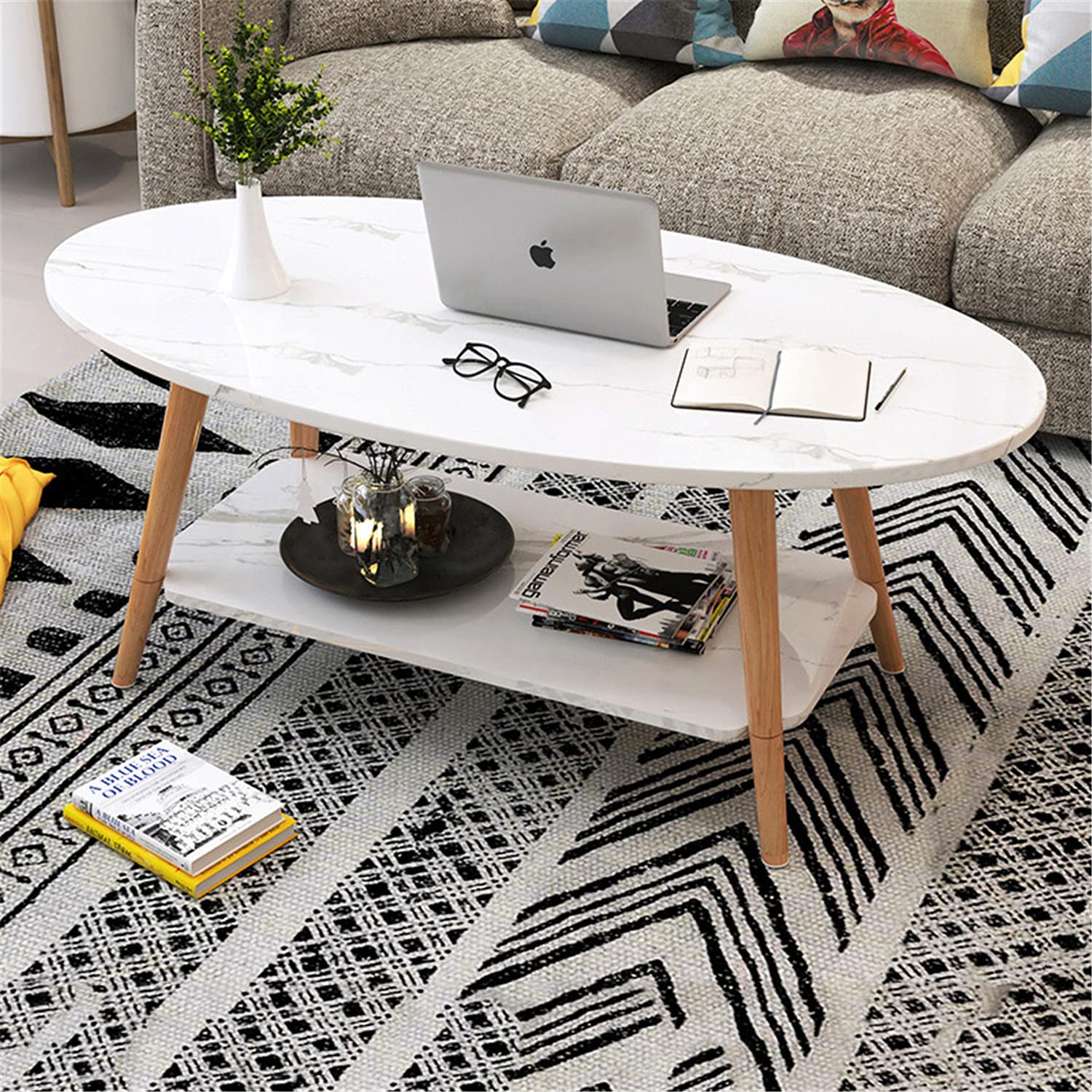 Bàn cà phê hiện đại phong cách Bắc Âu NORDIC MINIMALIST