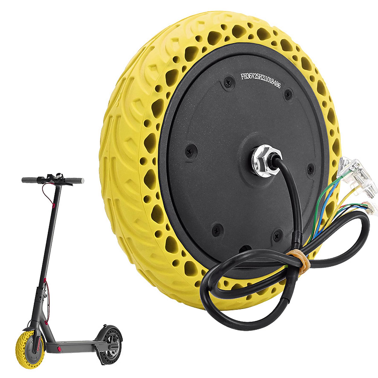 36V 250W Electric Scooter Motor Tire Front Motor Wheel Replacement for M365/Pro Electric Scooters
