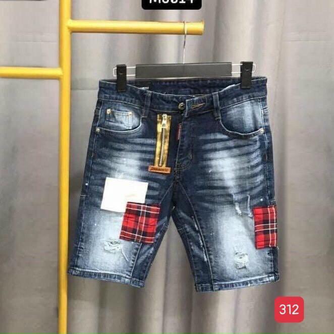 3 Mẫu mới - Quần short jean nam đẹp độc lạ