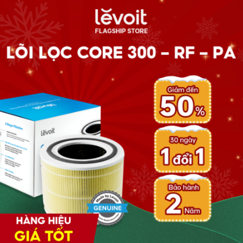 Lõi Lọc Chóng Dị Ứng Vật Nuôi Cho Máy Lọc Không Khí Levoit Core 300 RF-PA | Bộ Lọc HEPA 3 Lớp | Hàng Chính Hãng