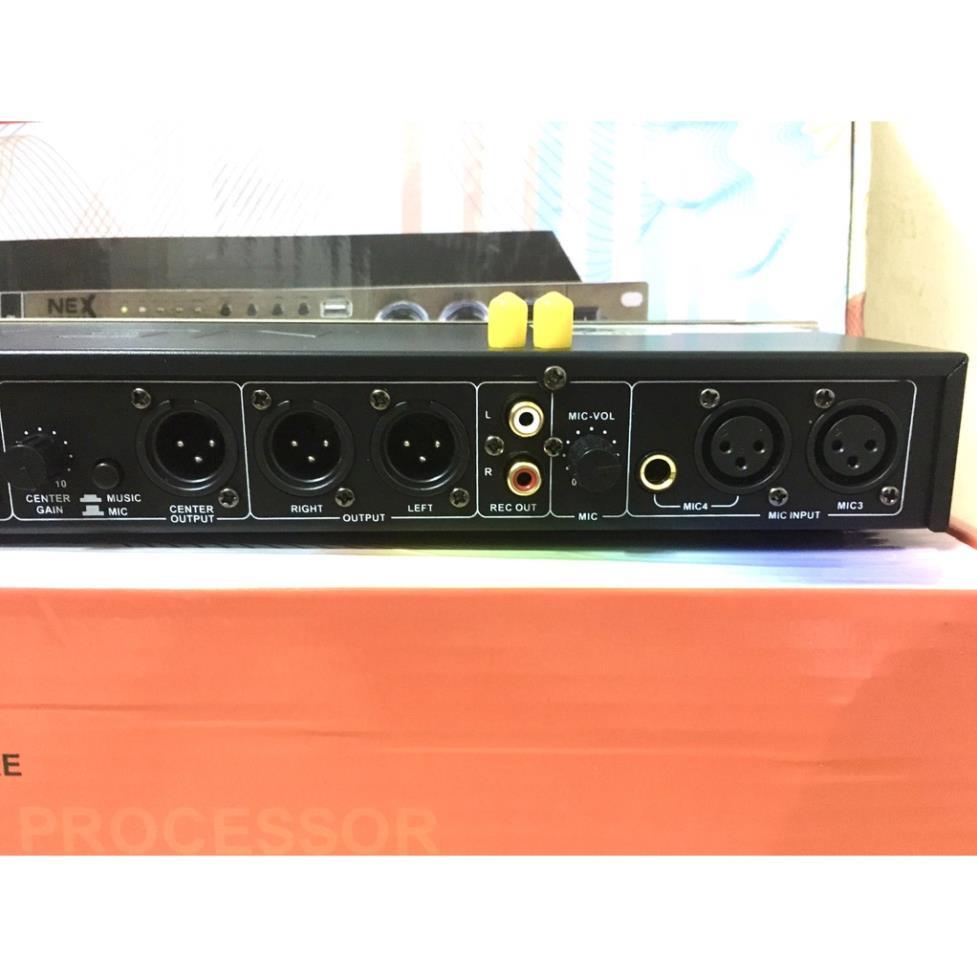 Vang Cơ FX9 PLus 2021 Có Chống Hú Tốt. Kết Nối Quang Học OPTICAL, BLUETOOTH, USB, AUX1,AUX2..