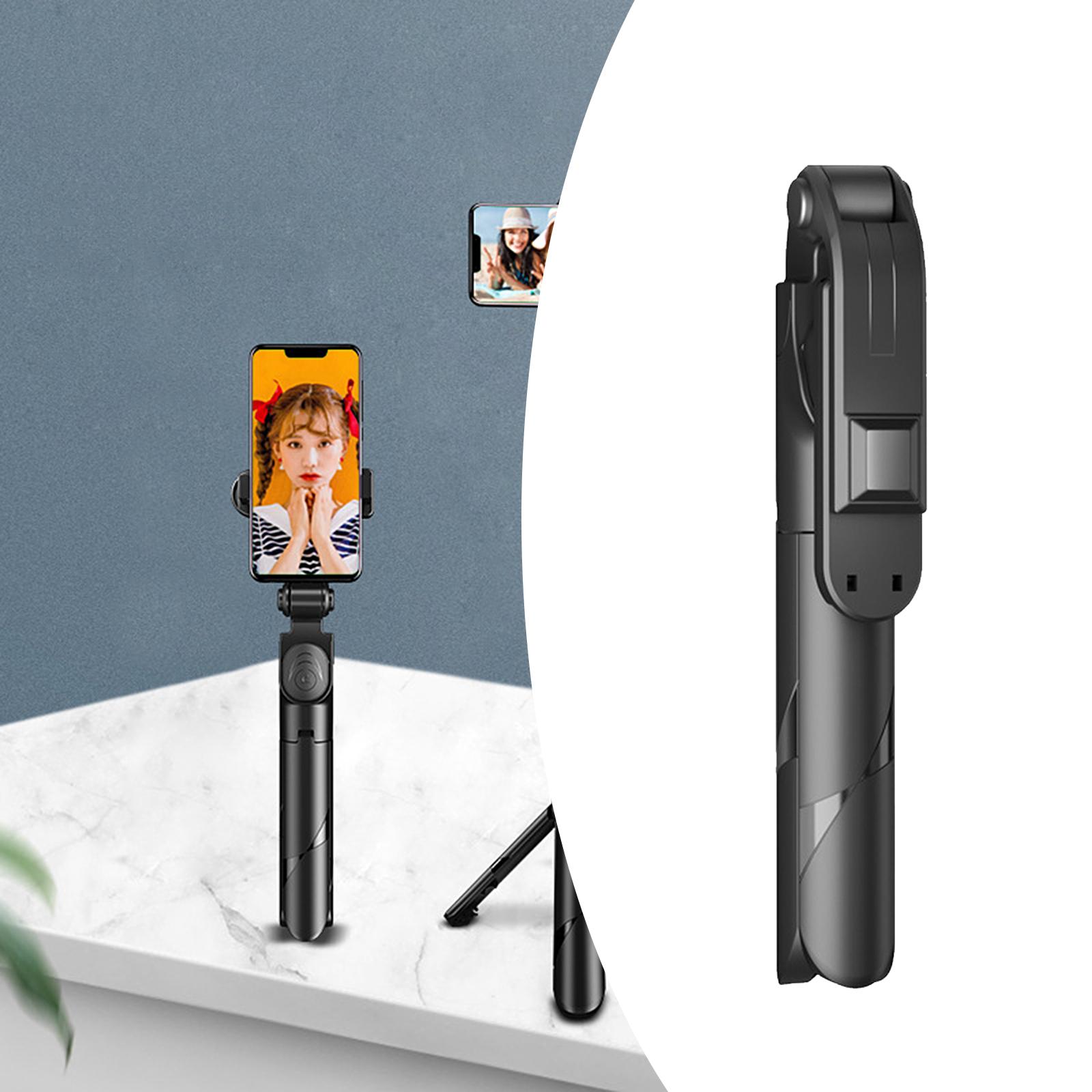 Bluetooth Selfie Stick, Handheld Extendable Phone Tripod Gimbal Anti-Shaking Stabilizer for 11 Pro/XS Max/XS/XR/X/8/7/6