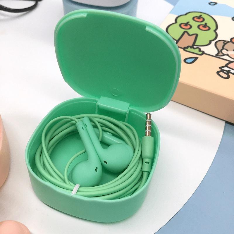 XIAOMI Tai Nghe Nhét Tai Lỗ Tròn Đường Kính Ngang Chất Lượng Cao 3.5mm Thông Dụng Cho ios Và Android