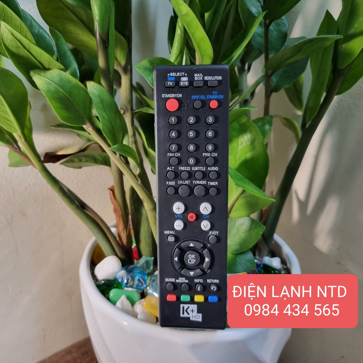 Điều khiển K+/remote K+/remote điều khiển K+