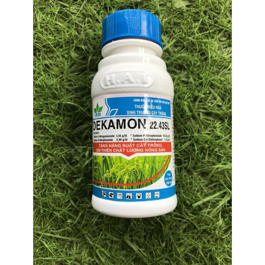 Phân bón lá DEKAMON 22.43SL , phân bón lá kích thích sinh trưởng chai 100ml