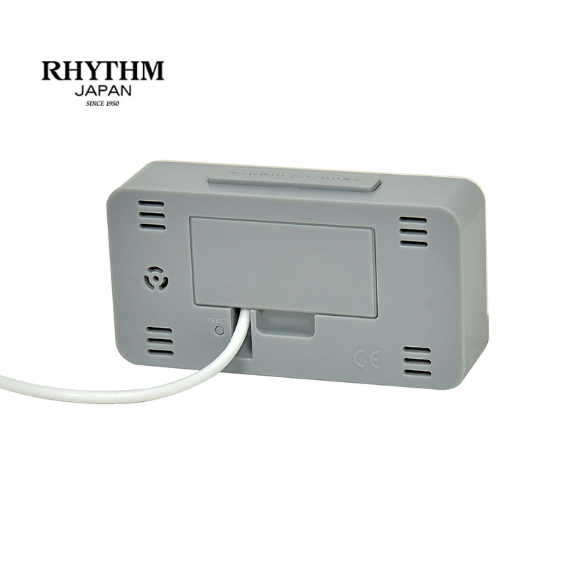 Đồng hồ Rhythm LCT089NR03 – KT: 10.5 x 5.5 x 3.0 cm – vỏ nhựa. Dùng Điện.