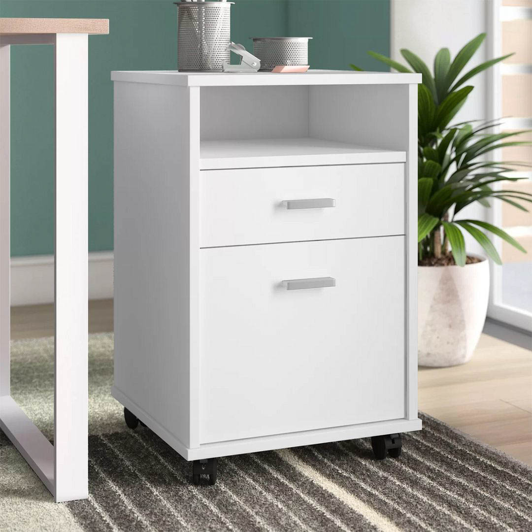 Tủ đựng tài liệu, hồ sơ SMLIFE Finny | Gỗ MDF dày 17mm chống ẩm | D40xR45xC71cm