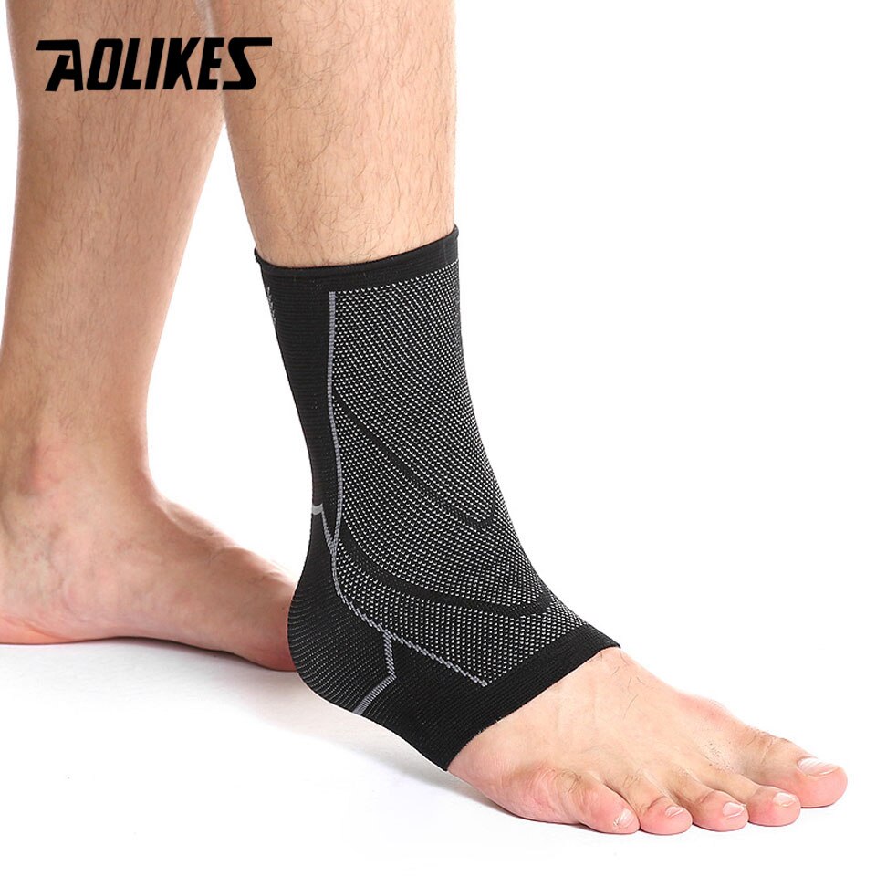 Bộ 2 vớ bảo vệ mắt cá chân chống lật cổ chân AOLIKES A-7137 Elastic weave ankle