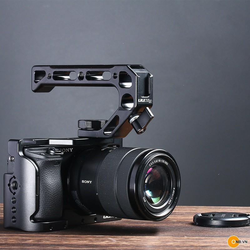 Fullset Uurig dành cho máy  Sony A6300 A6400 kèm báng tay cầm - Hàng Chính Hãng