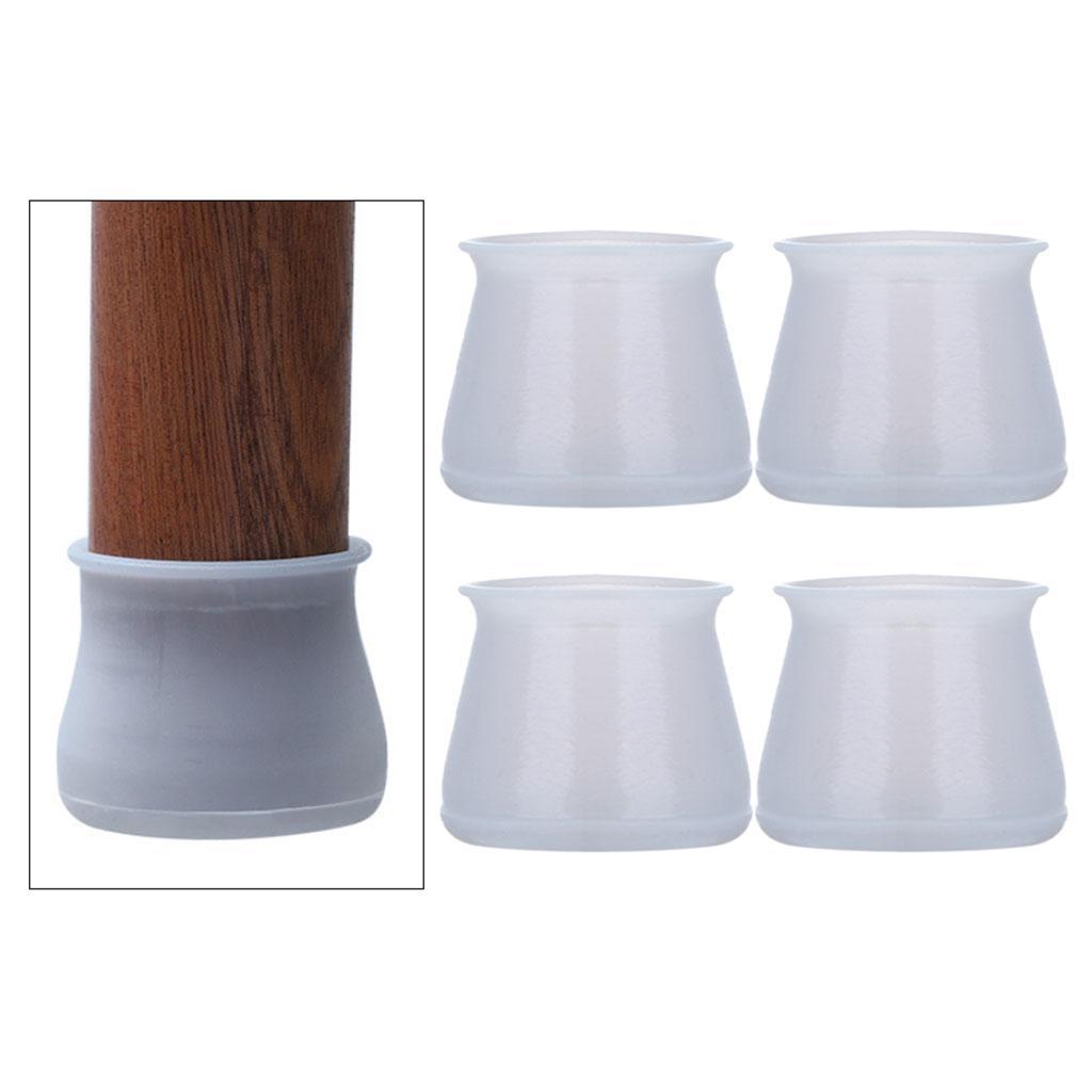 Silicone Chair Leg Ends Caps Cover Protectors
